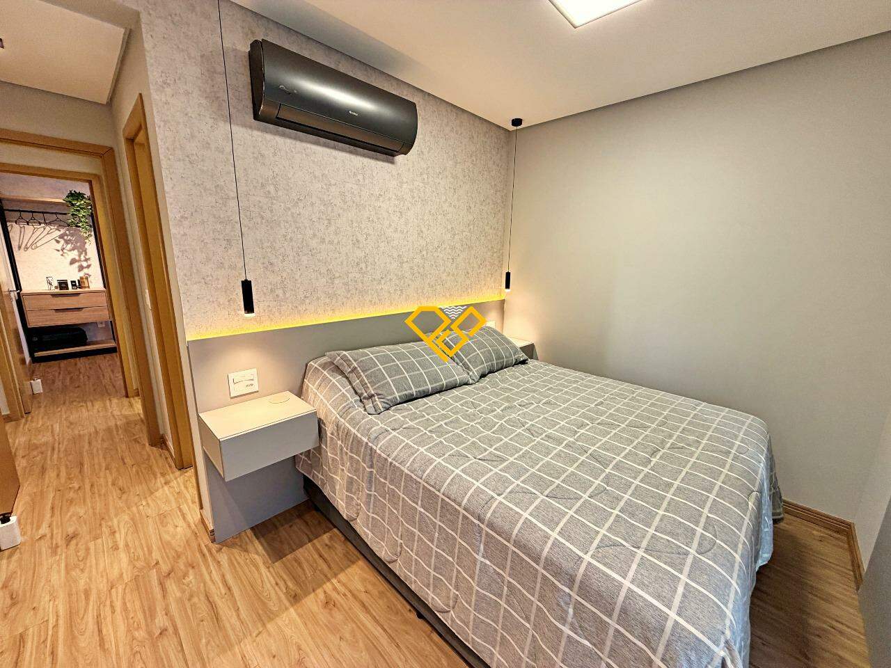 Apartamento para aluguel no Gonzaga: Dormitório 1 - suíte