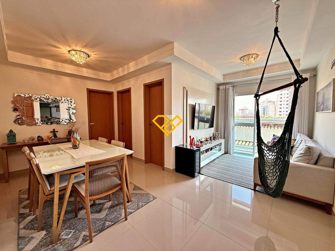 Apartamento à venda no Embaré: Sala