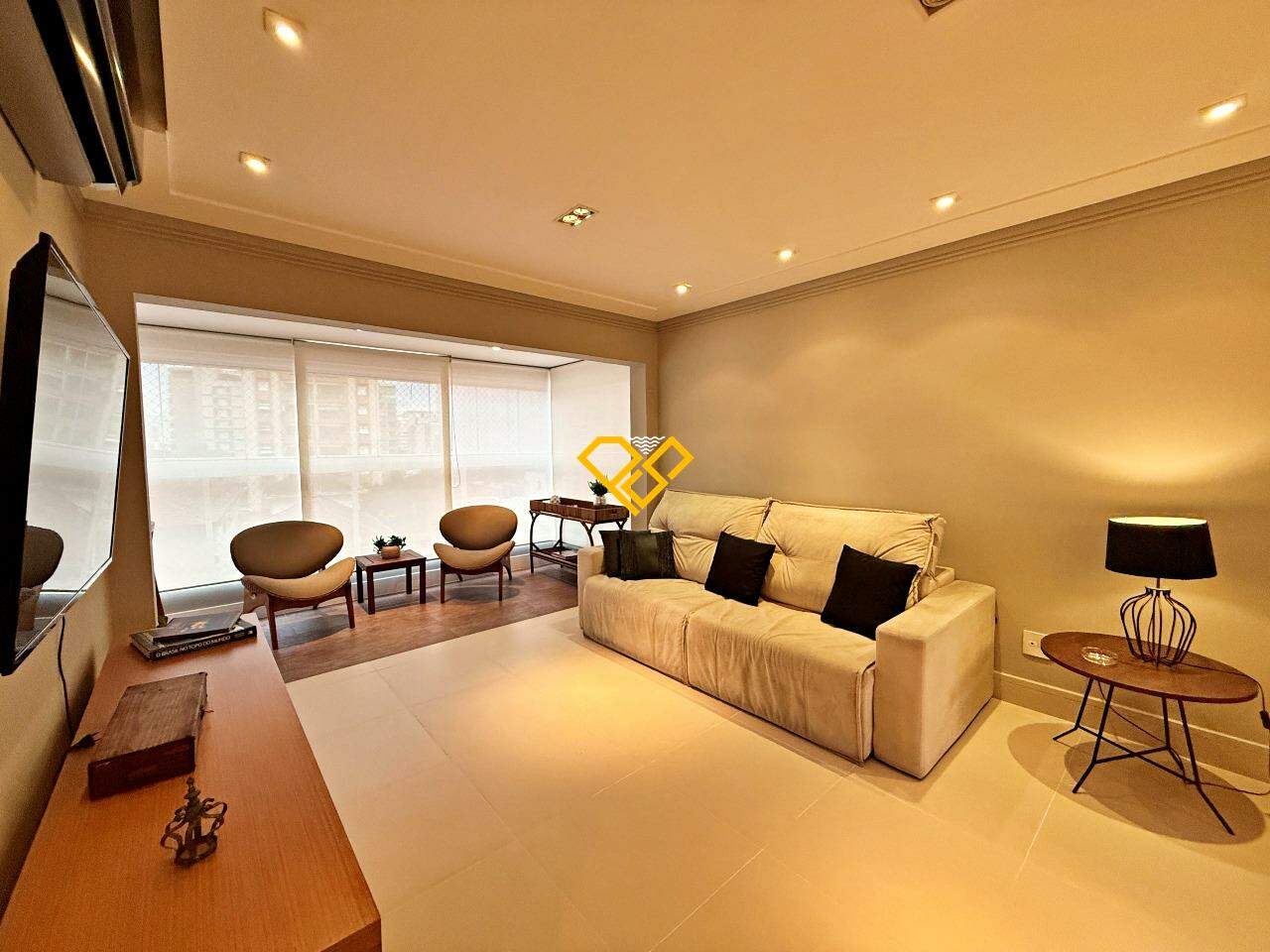 Apartamento à venda no Gonzaga: Sala