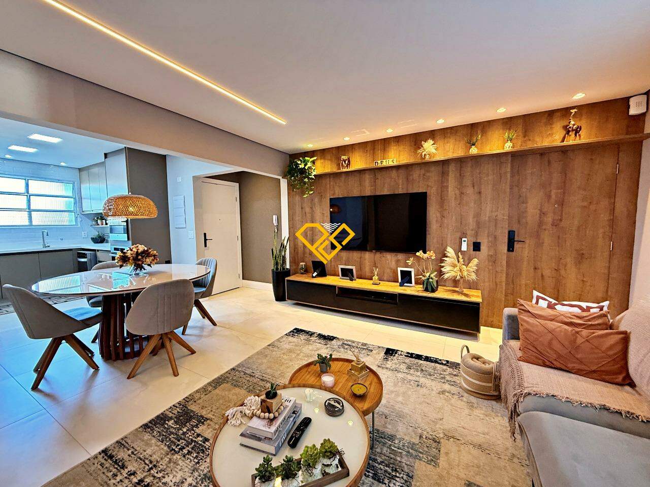 Apartamento à venda no Ponta da Praia: Sala
