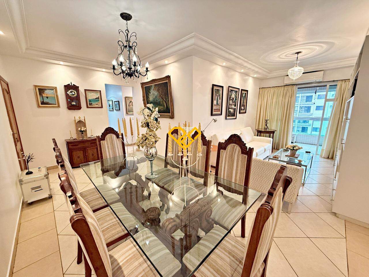 Apartamento à venda no Gonzaga: Sala