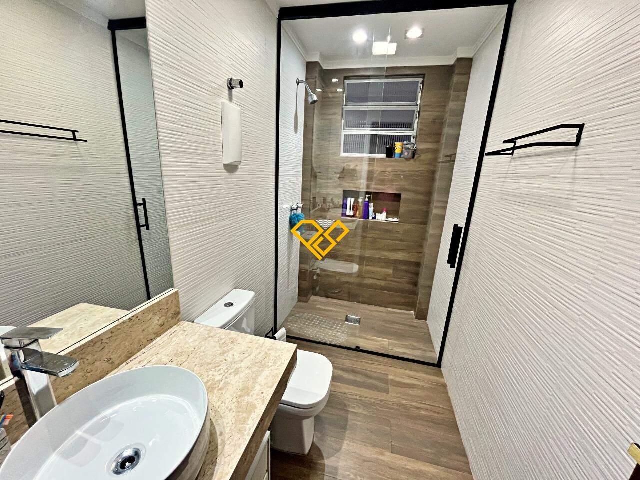 Apartamento à venda no Vila Belmiro: Wc social