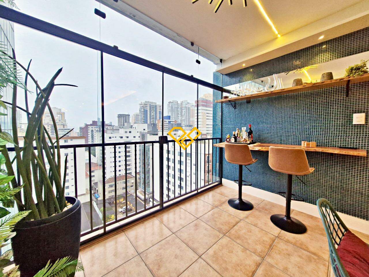 Apartamento à venda no Pompéia: Varanda