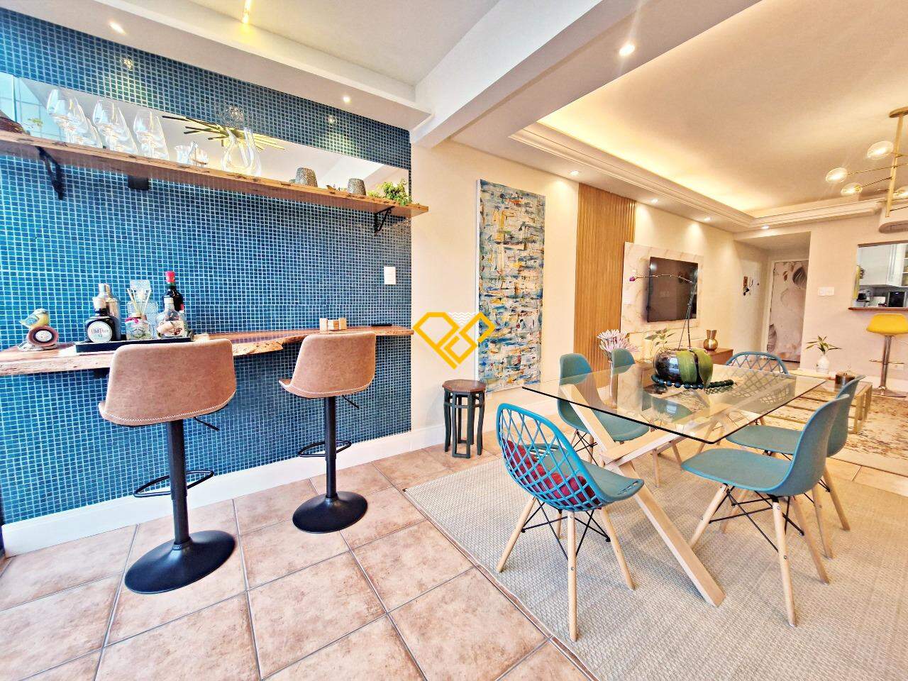 Apartamento à venda no Pompéia: Sala e varanda