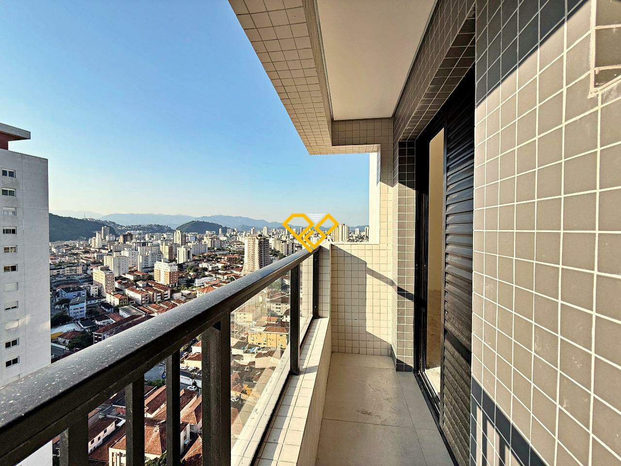 Apartamento à venda no José Menino: Varanda