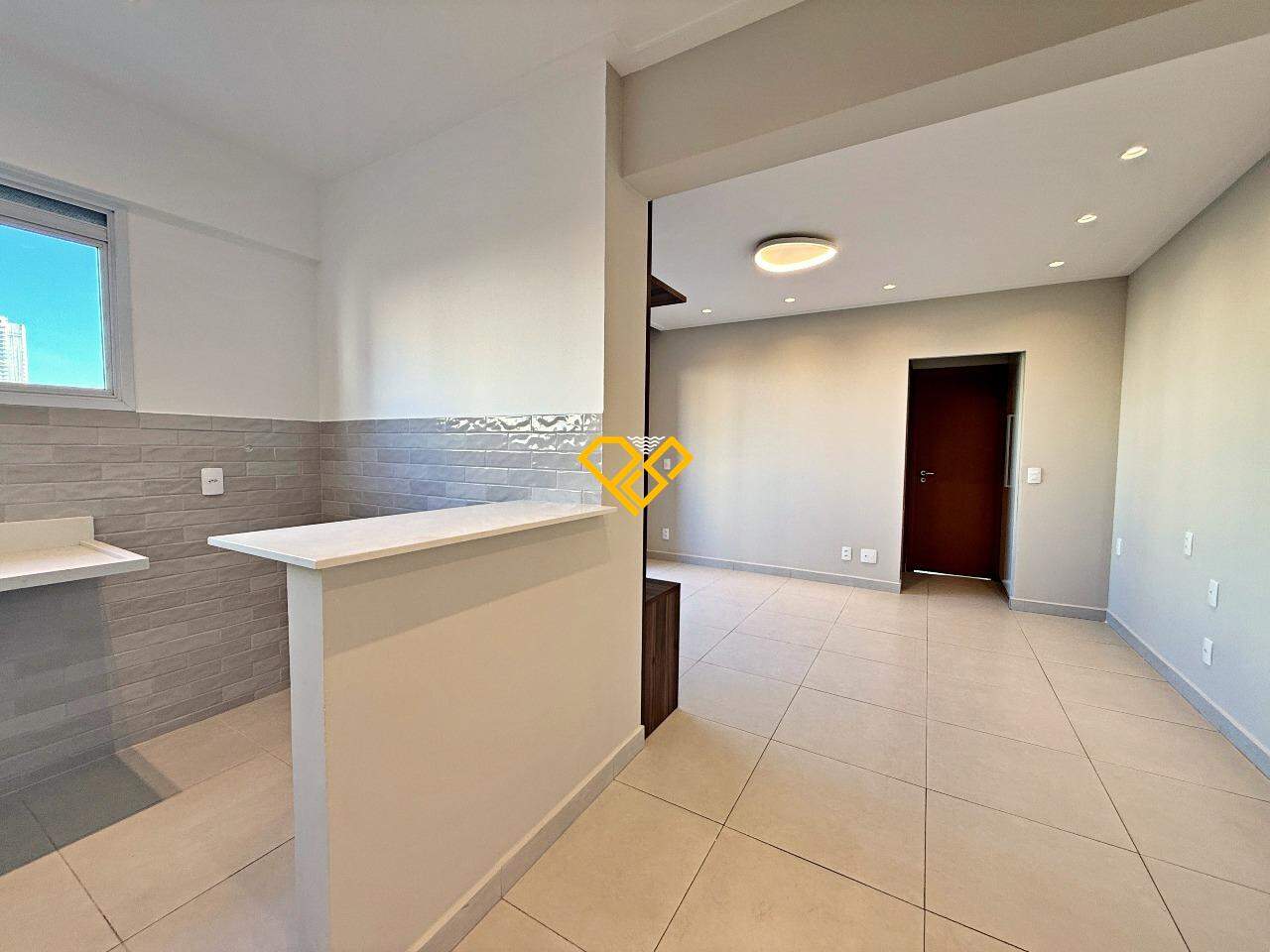 Apartamento à venda no Gonzaga: Cozinah e sala