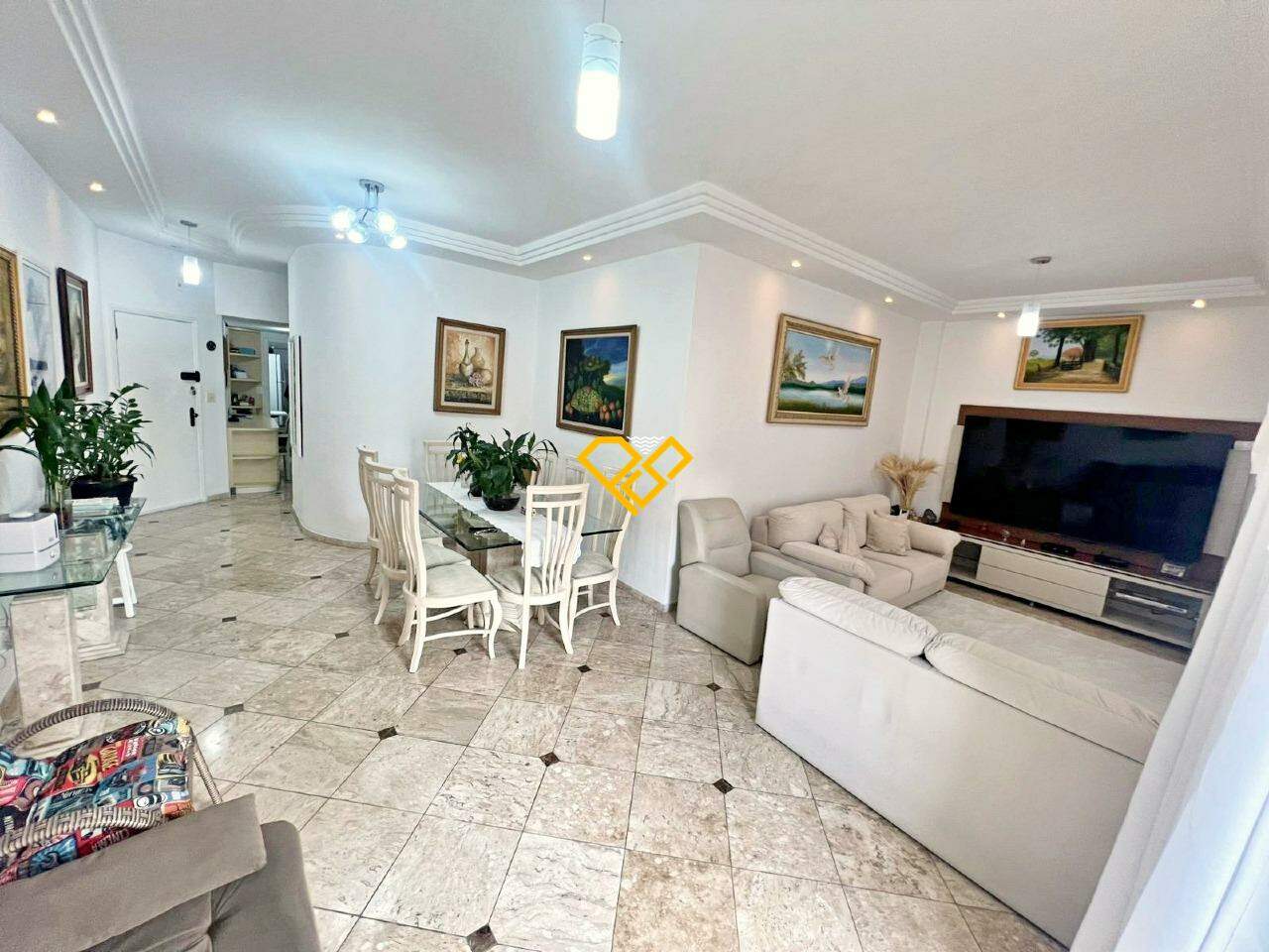 Apartamento à venda no Gonzaga: Sala
