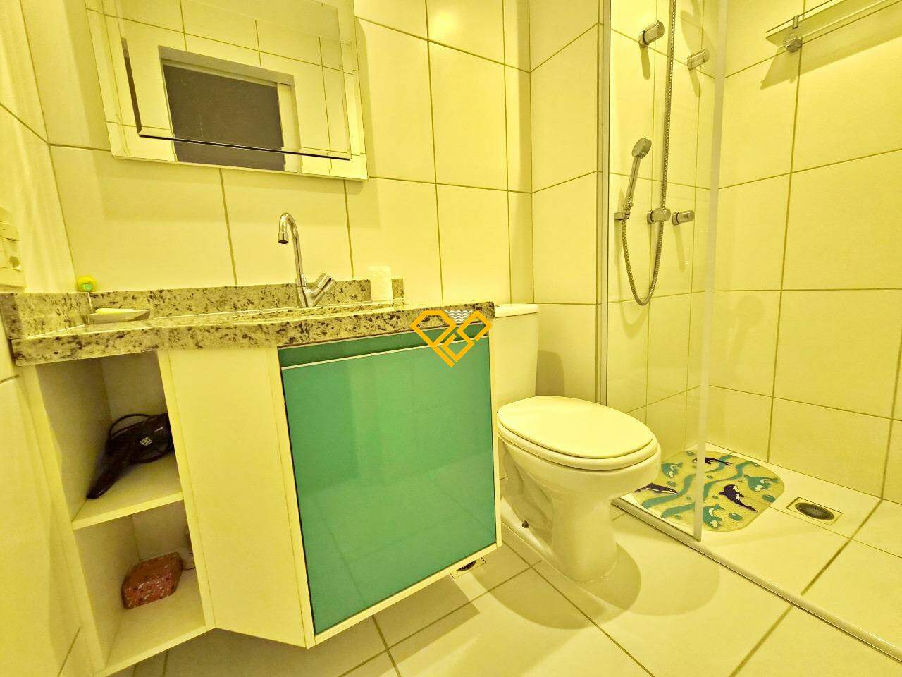 Apartamento à venda no José Menino: Wc suíte