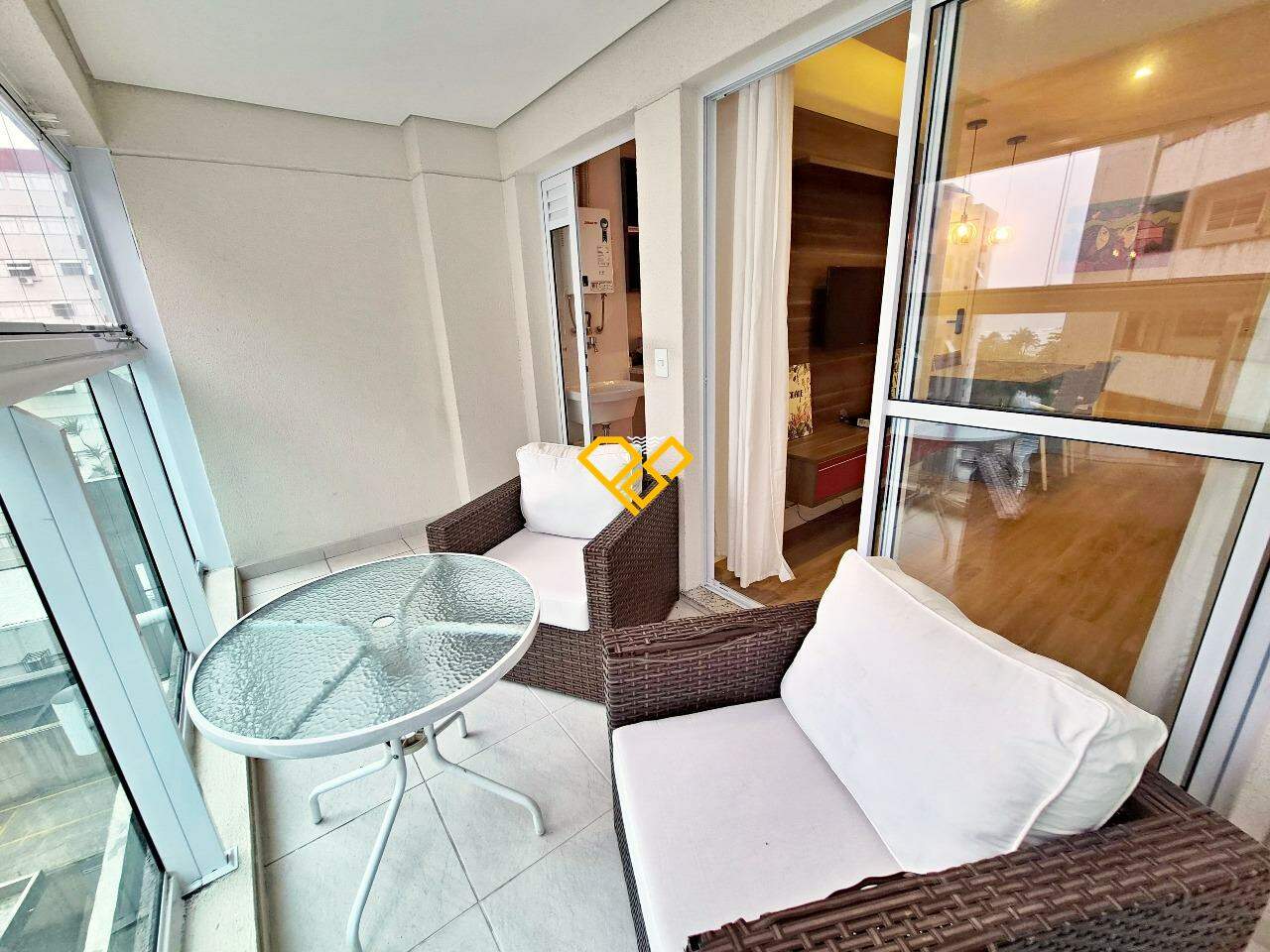 Apartamento à venda no José Menino: Varanda