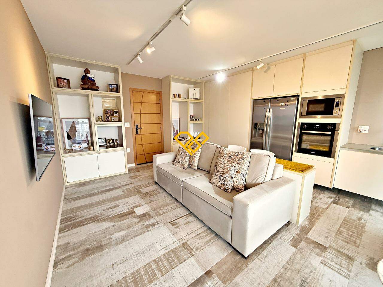 Apartamento à venda no Embaré: Sala