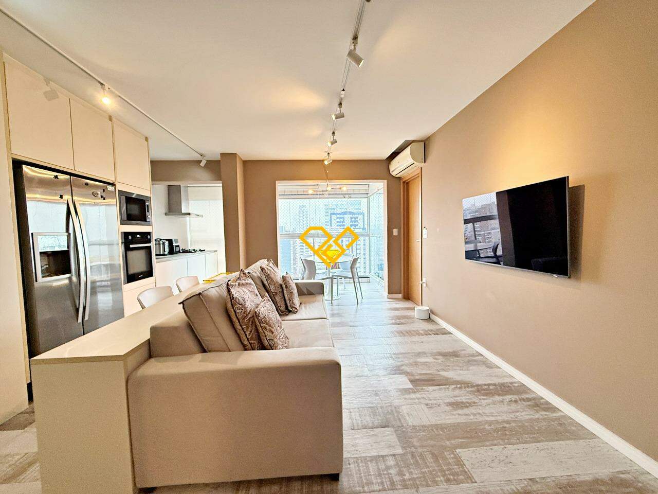 Apartamento à venda no Embaré: Sala