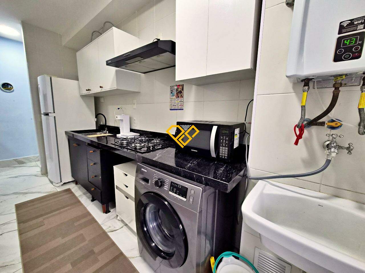 Apartamento à venda no José Menino: Cozinha