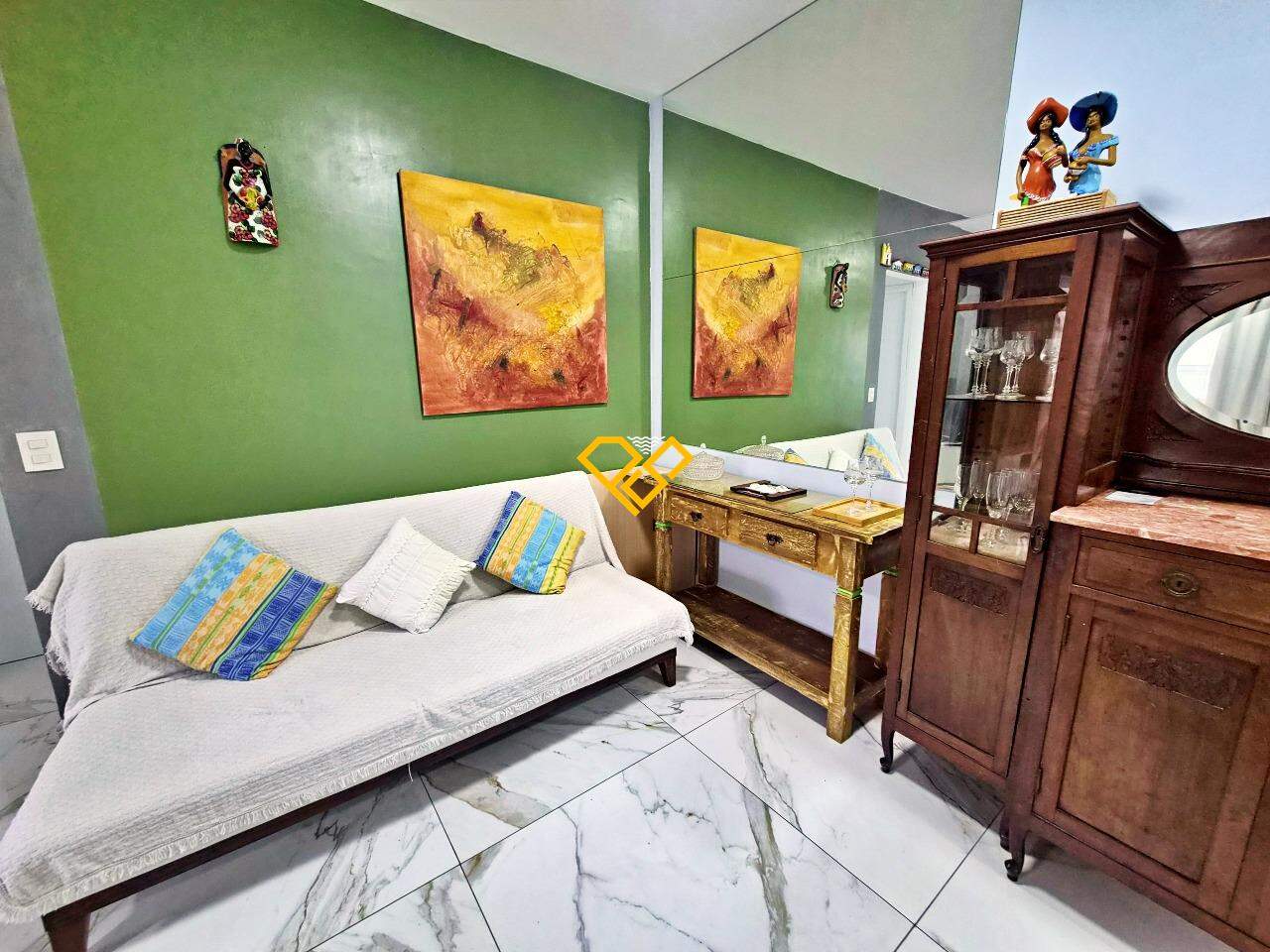 Apartamento à venda no José Menino: Sala