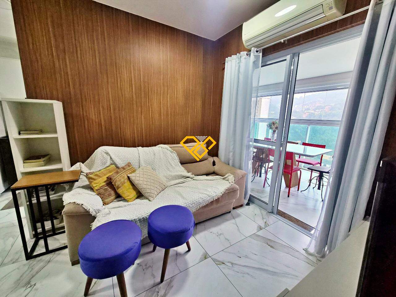 Apartamento à venda no José Menino: Sala
