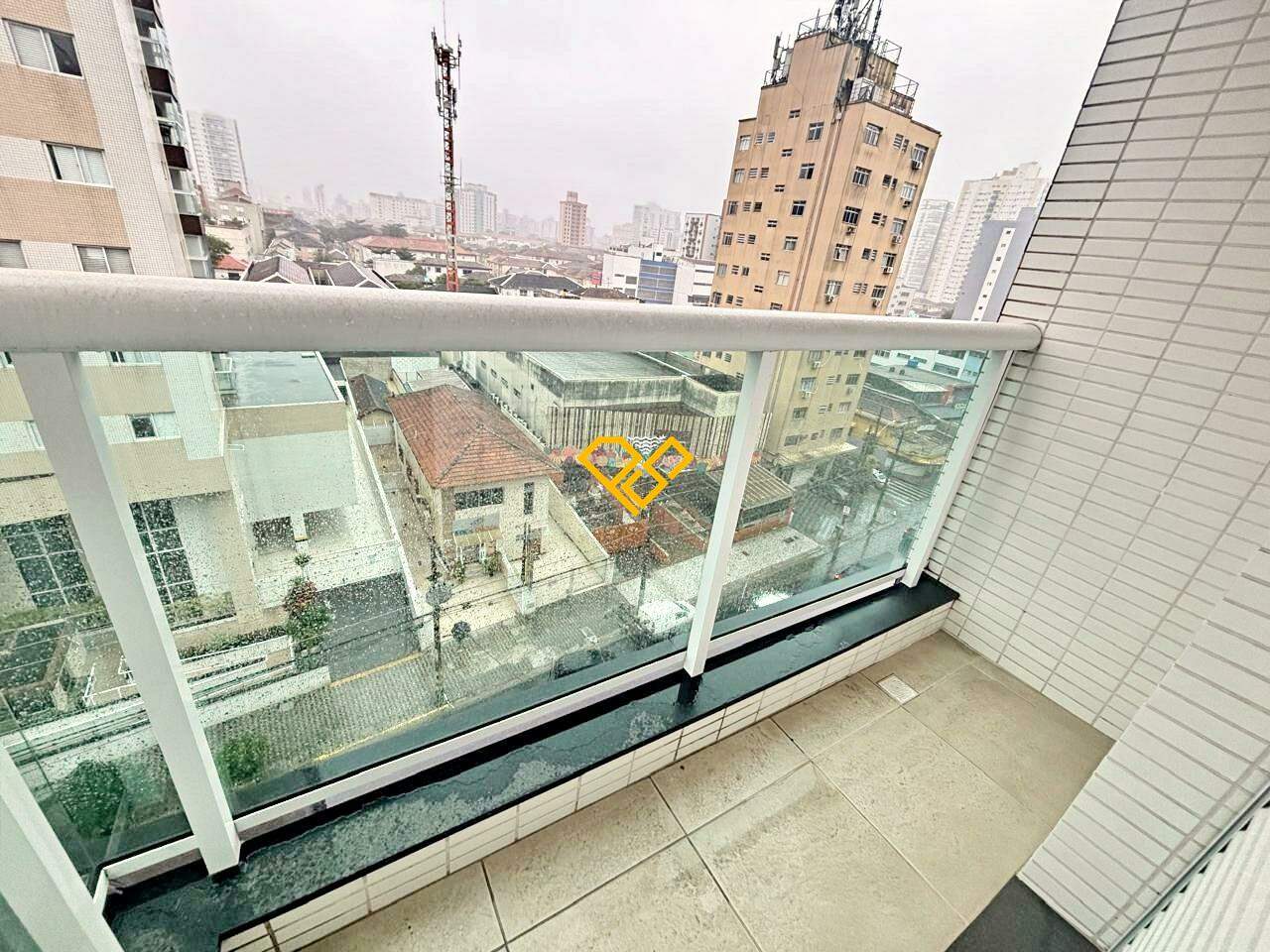 Apartamento para aluguel no Embaré: Varanda