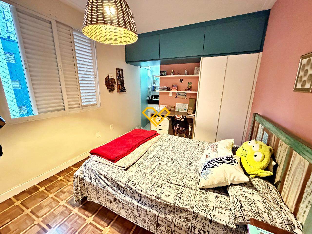 Apartamento para aluguel no Ponta da Praia: Dormitório 1 - suíte