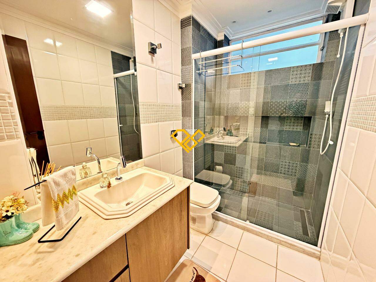 Apartamento para aluguel no Ponta da Praia: Wc social
