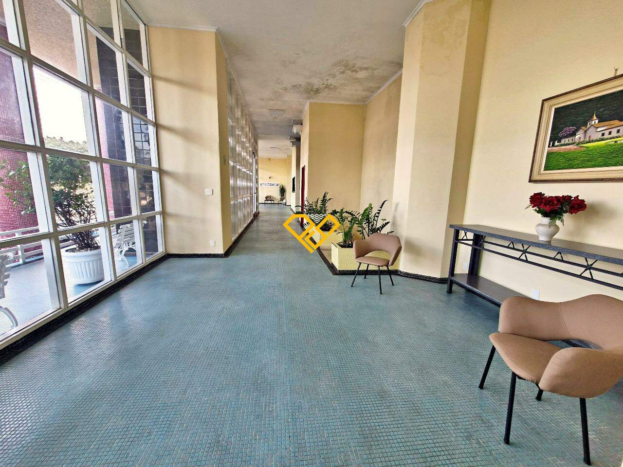 Apartamento para aluguel no Ponta da Praia: Área social do condomínio