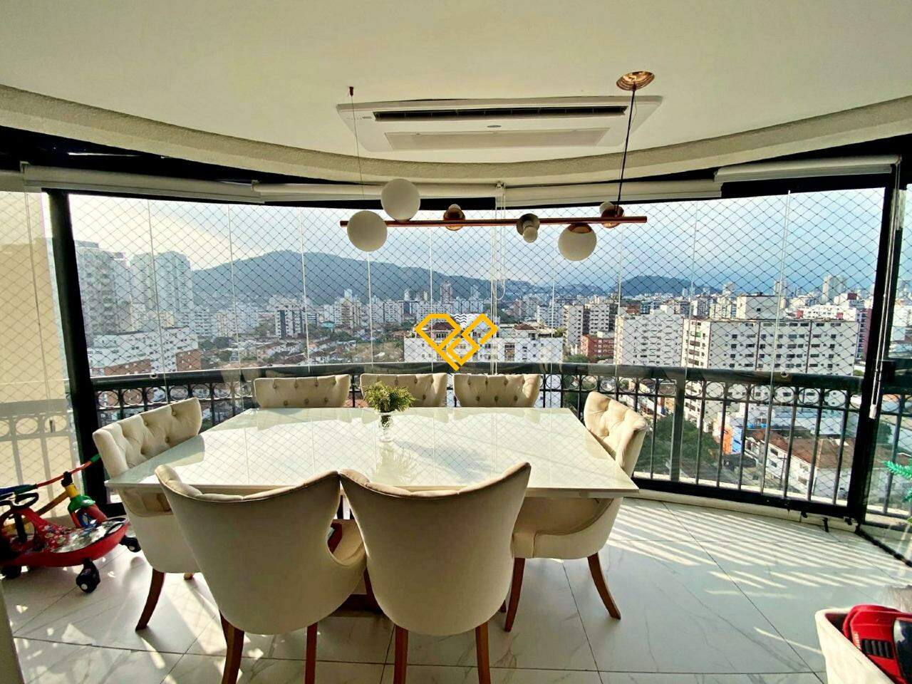 Apartamento à venda no José Menino: Varanda