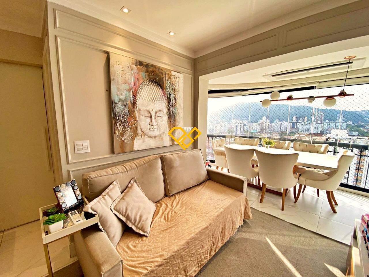 Apartamento à venda no José Menino: Sala