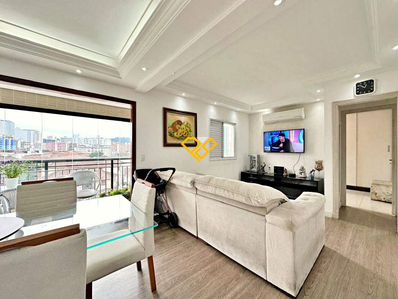 Apartamento à venda no Gonzaga: Sala