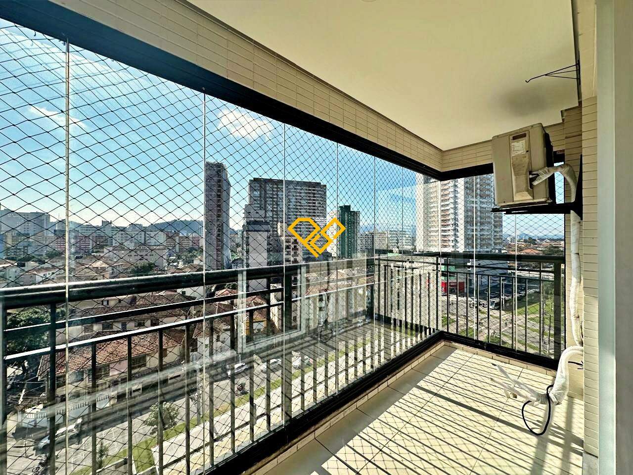 Apartamento à venda no Gonzaga: Varanda
