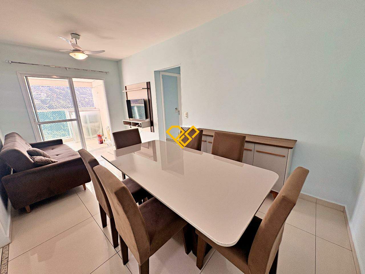 Apartamento à venda no José Menino: Sala