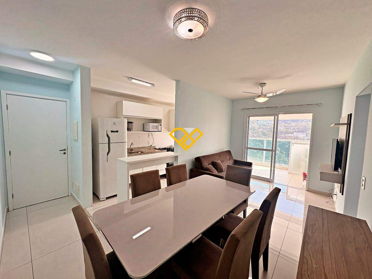 Apartamento à venda no José Menino: Sala