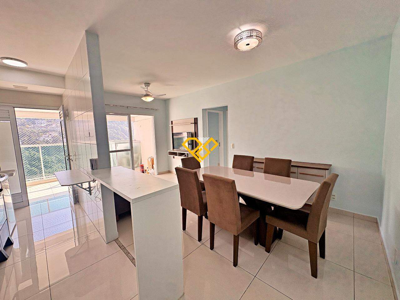 Apartamento à venda no José Menino: Sala