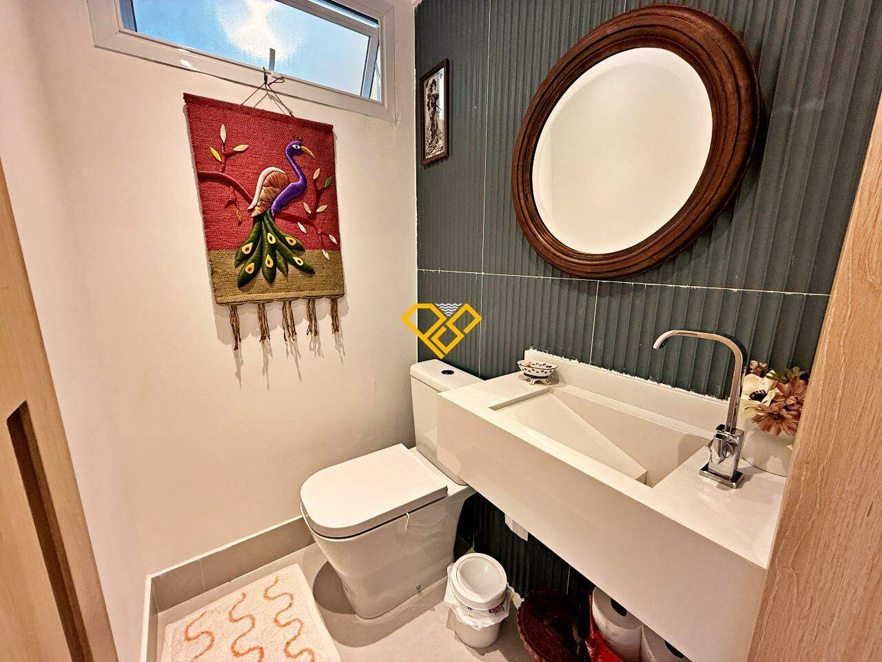 Apartamento à venda no José Menino: Lavabo