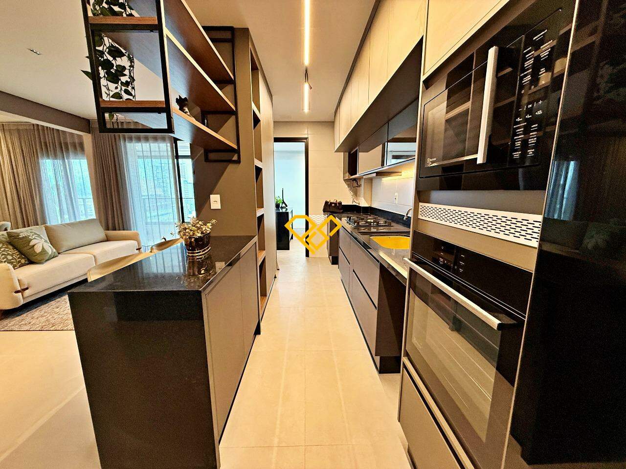 Apartamento à venda no Gonzaga: Cozinha