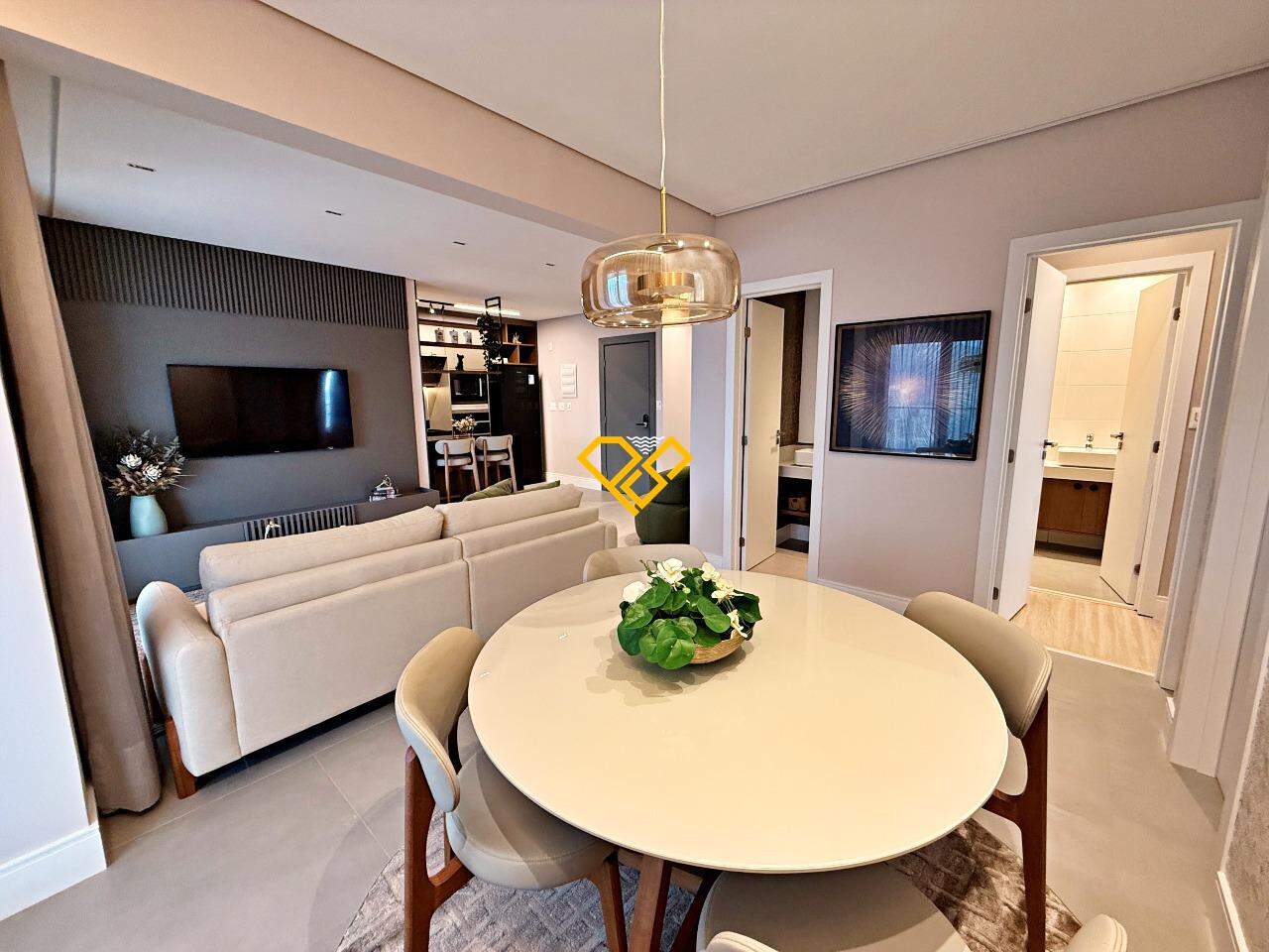 Apartamento à venda no Gonzaga: Sala