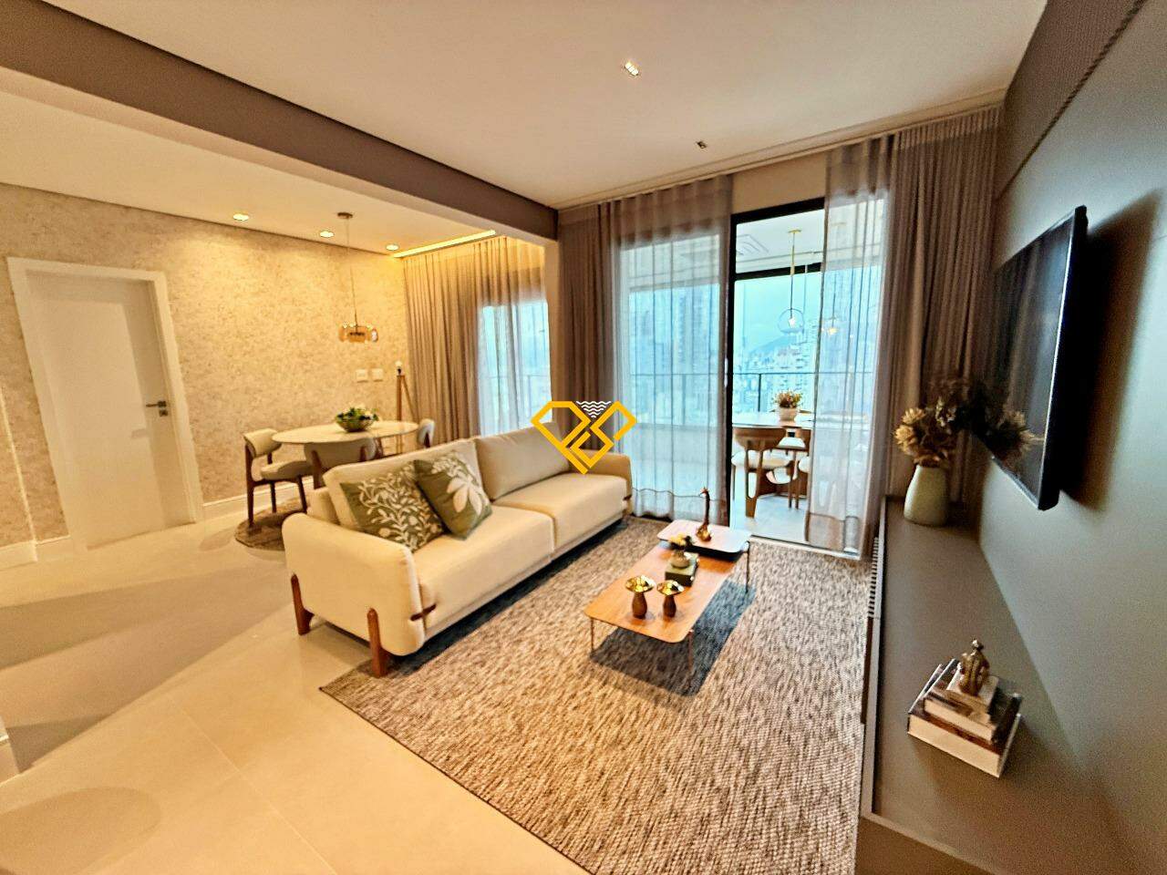Apartamento à venda no Gonzaga: Sala