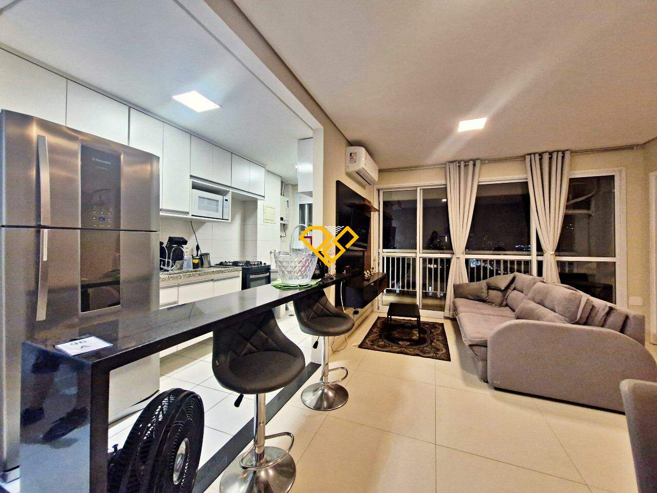 Apartamento para aluguel no Vila Mathias: Sala
