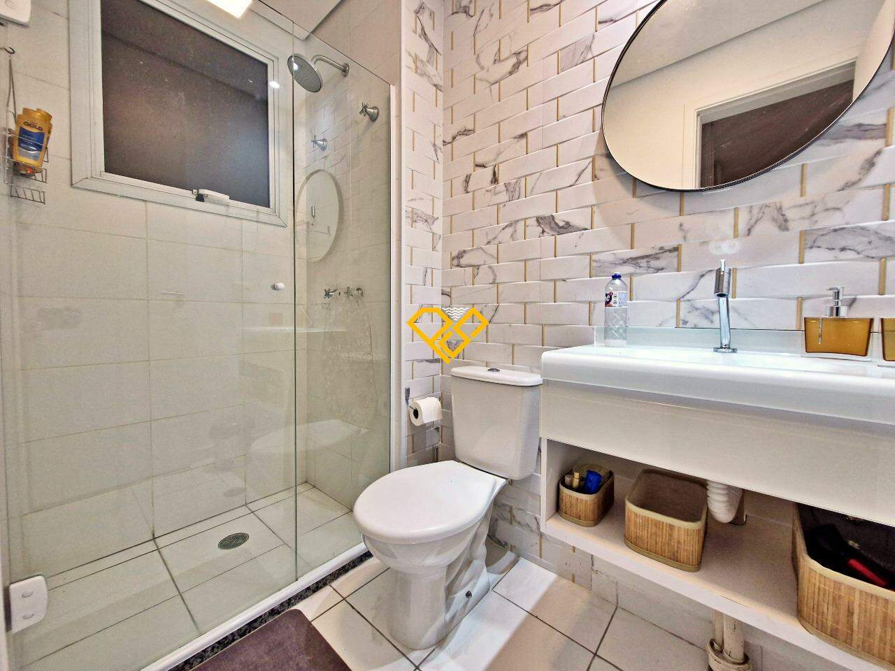 Apartamento para aluguel no Vila Mathias: Wc social