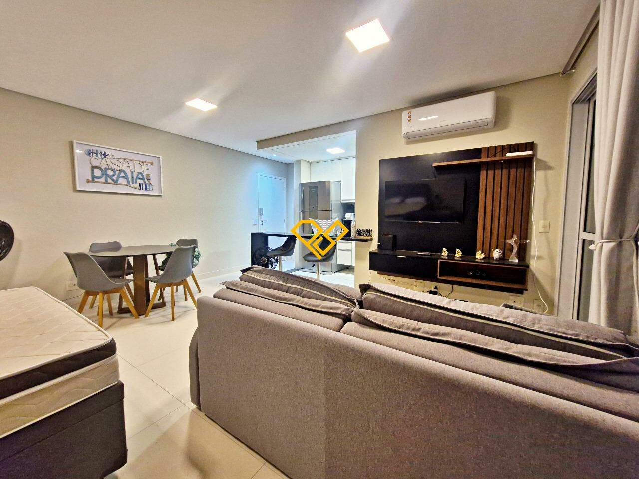 Apartamento para aluguel no Vila Mathias: Sala