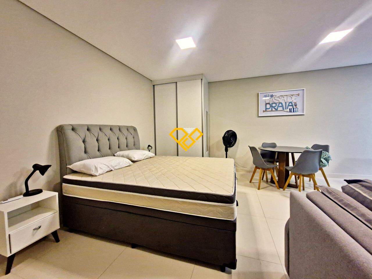 Apartamento para aluguel no Vila Mathias: Dormitório