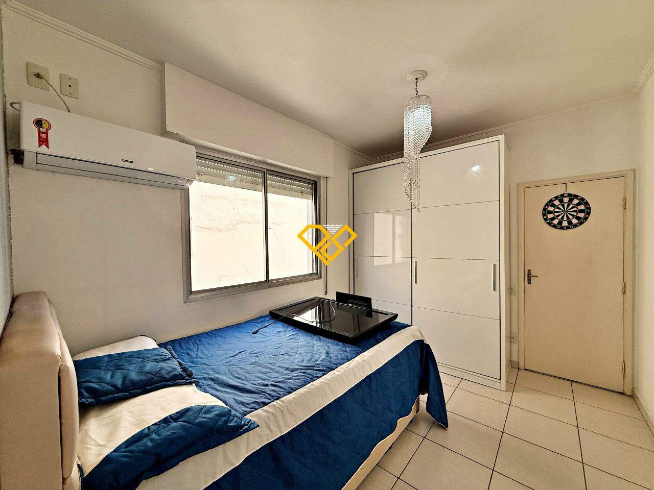 Apartamento para aluguel no Aparecida: Dormitório 1 - suíte