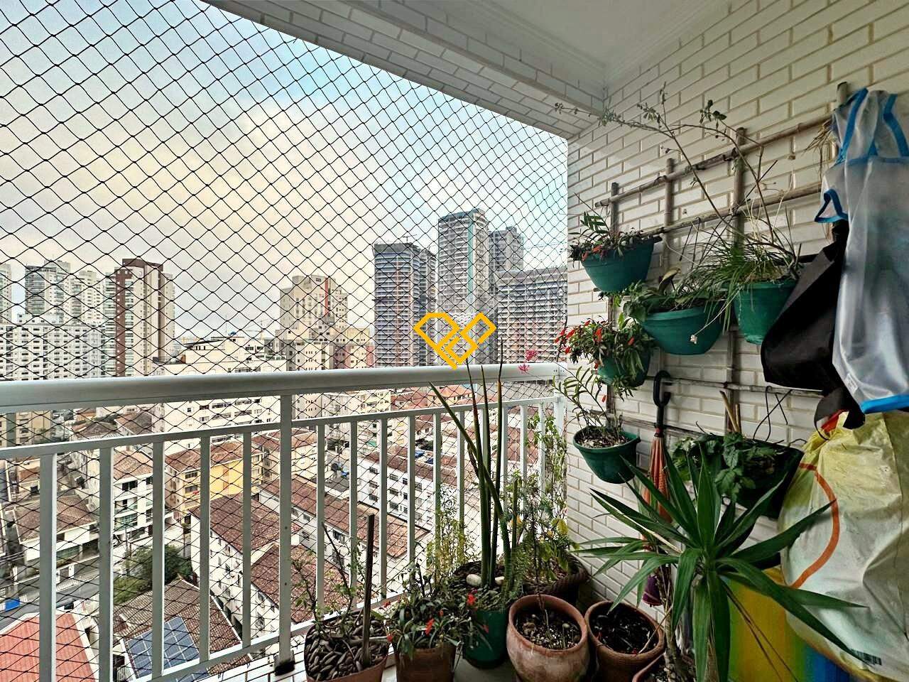 Apartamento à venda no Ponta da Praia: Varanda