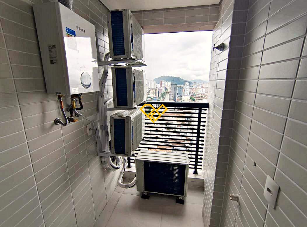 Apartamento à venda no Gonzaga: Área técnica