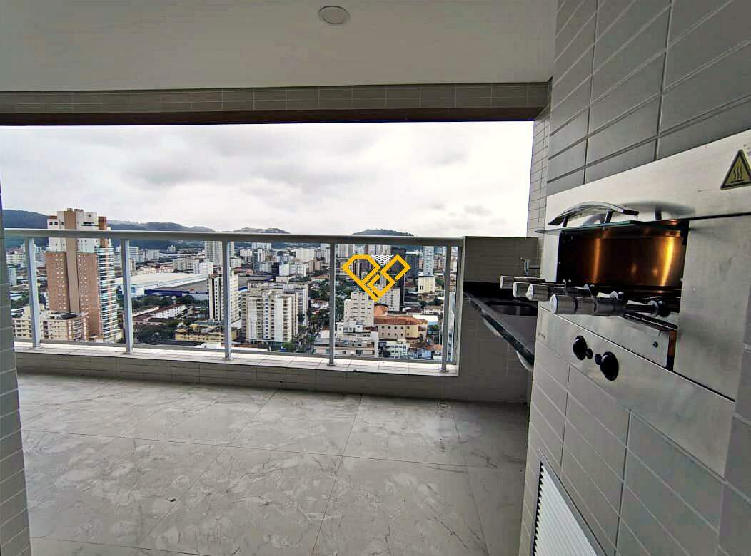 Apartamento à venda no Gonzaga: Varanda