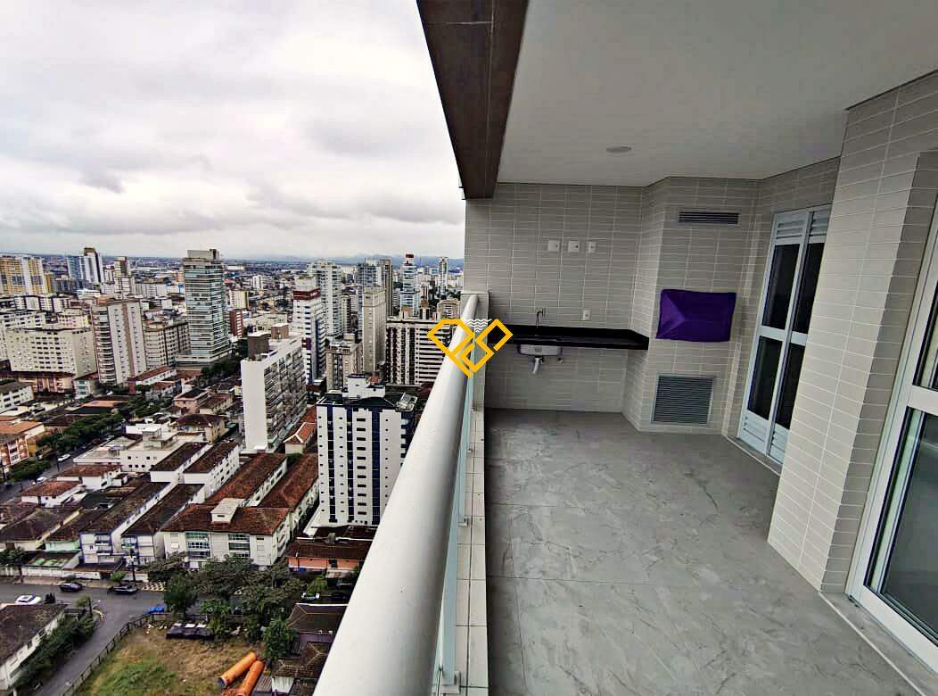 Apartamento à venda no Gonzaga: Varanda