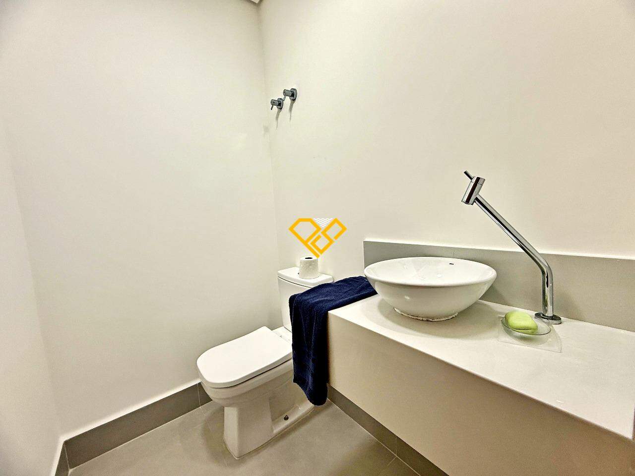 Apartamento à venda no Aparecida: Lavabo