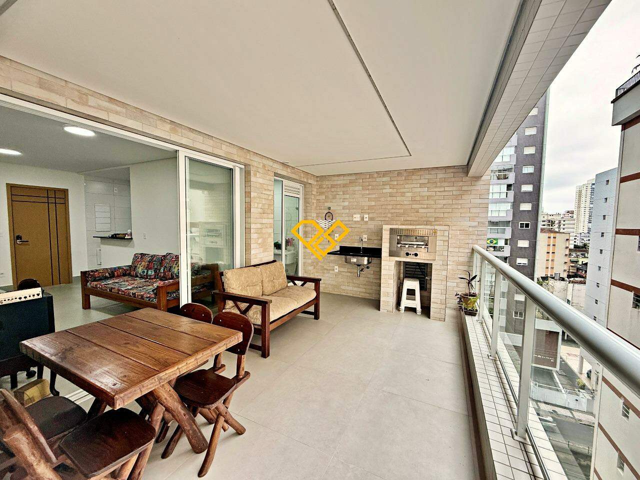 Apartamento à venda no Aparecida: Varanda