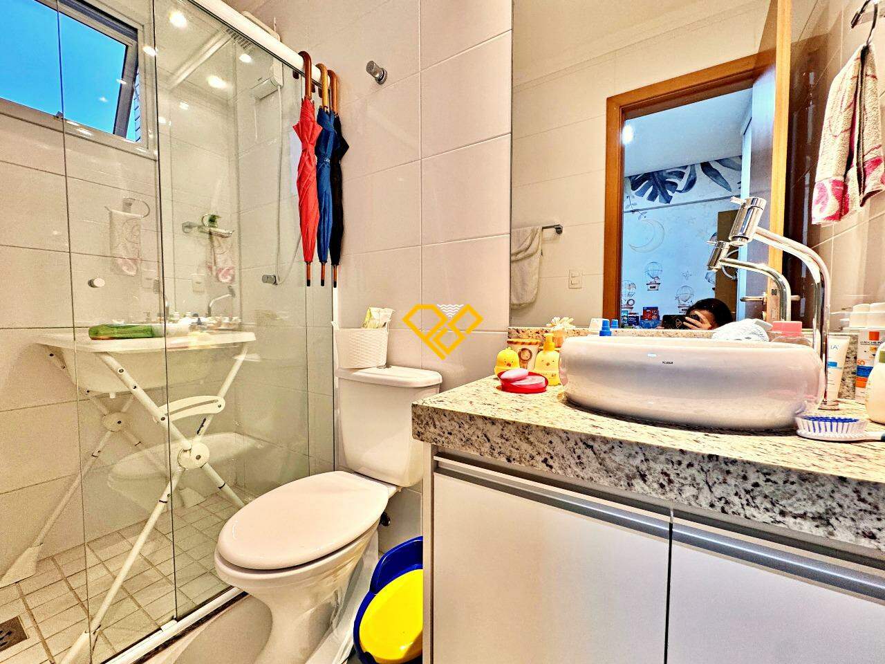 Apartamento à venda no Campo Grande: Wc suíte 2