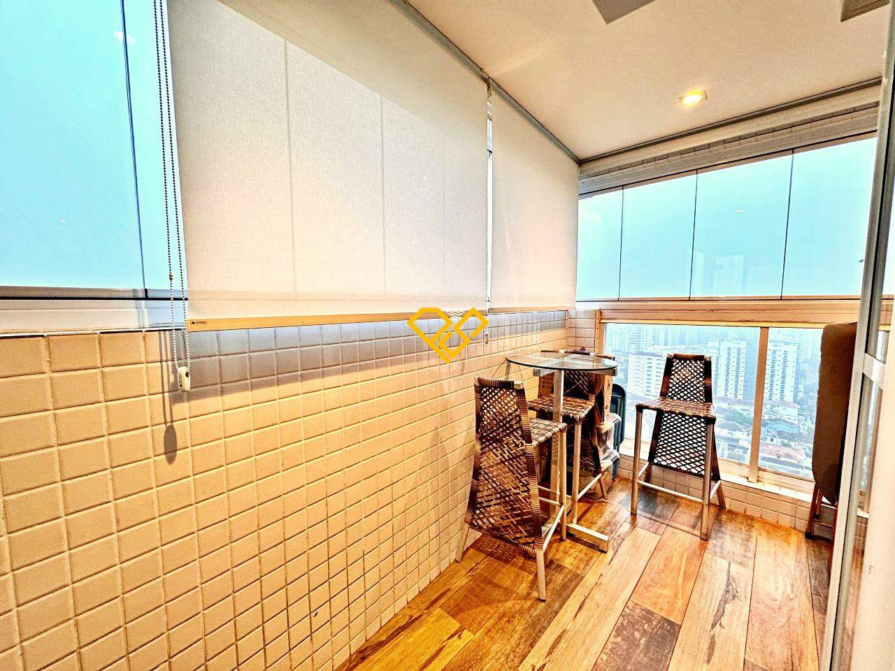 Apartamento à venda no Campo Grande: Varanda