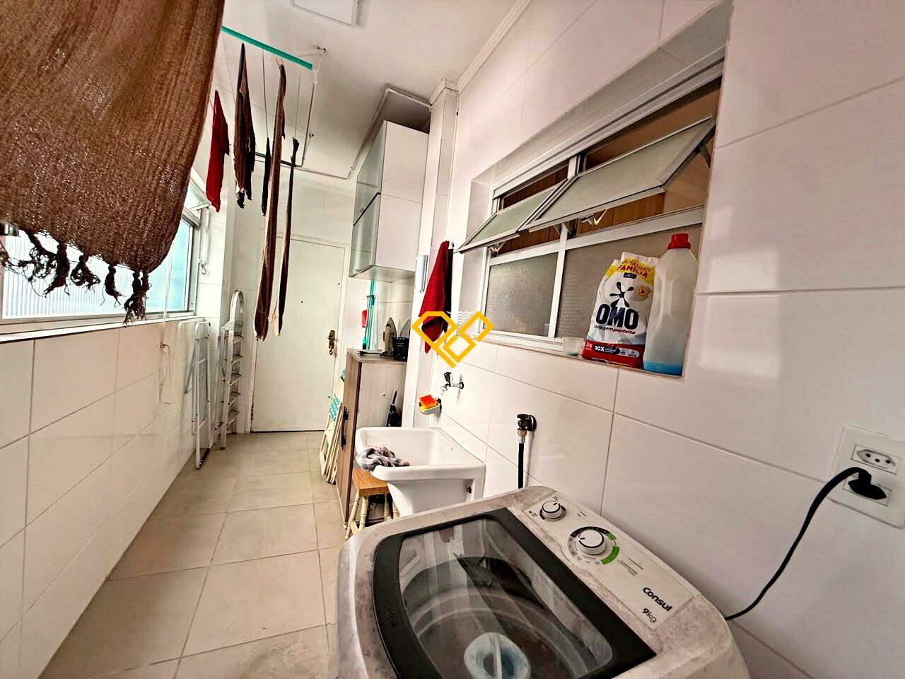 Apartamento para aluguel no Ponta da Praia: Área de serviço