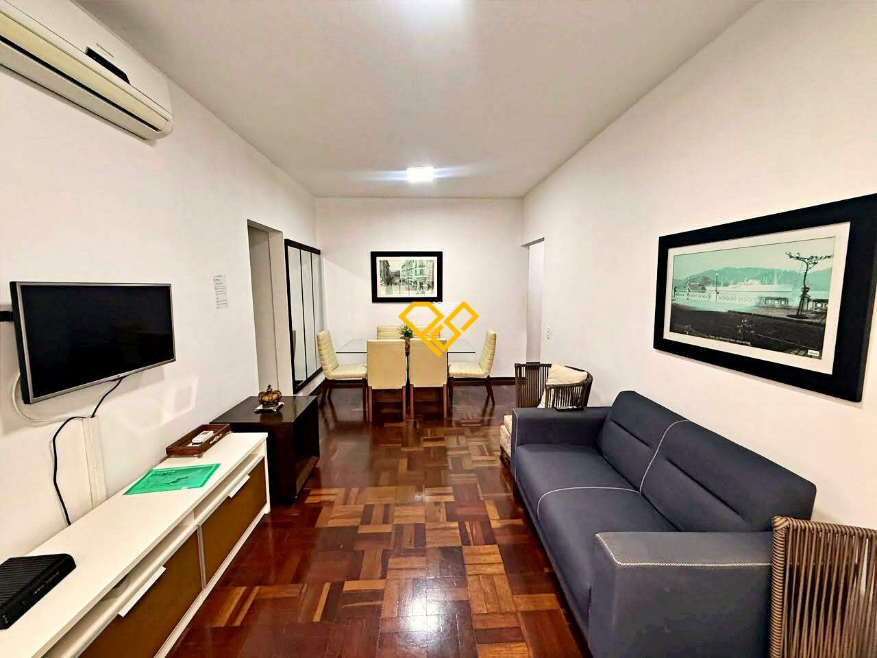 Apartamento para aluguel no Ponta da Praia: Sala