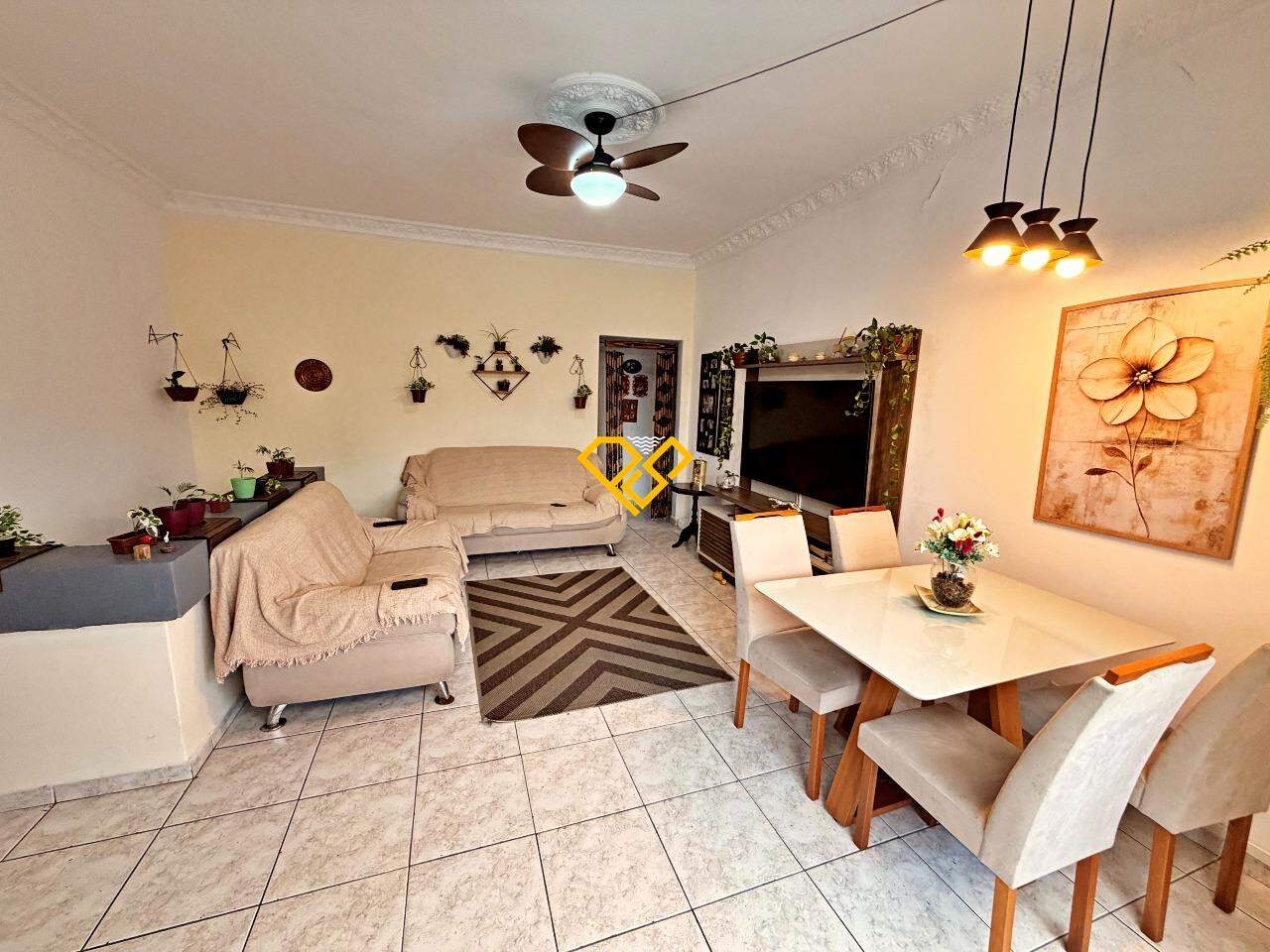 Apartamento à venda no Gonzaga: Sala