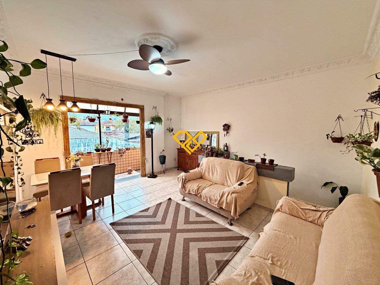 Apartamento à venda no Gonzaga: Sala